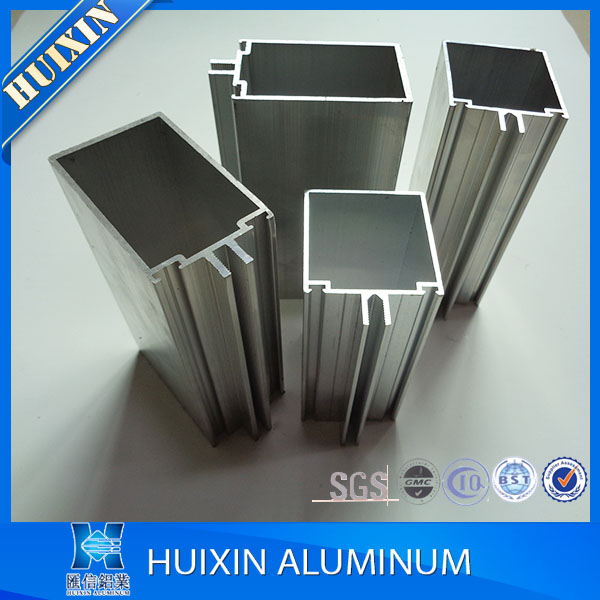 Buy Over 20 Years Lifespan Anodized Silver Aluminum Curtain Wall Profiles at wholesale prices