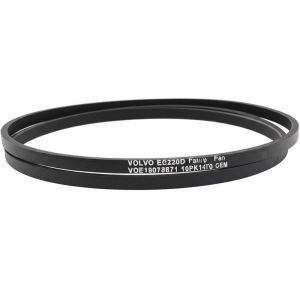 EexcavaStart Volvo EC220D Excavator Fan Belt VOE15078671 10PK1470 OEM