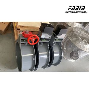 12 Inch Worm Gear Manual Butterfly Valve With Flange Connection And Soft Sealing