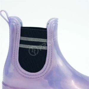 Anti Brasion PVC Rain Boots , BSCI Ankle Martin Boots