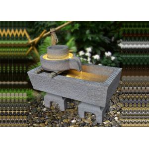 80cm  Graphite Sandstone Water Fountain