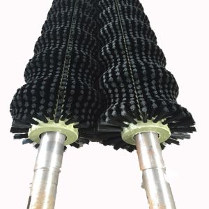 OEM Industrial Roller Brushes For Vegetable Washing 100mm