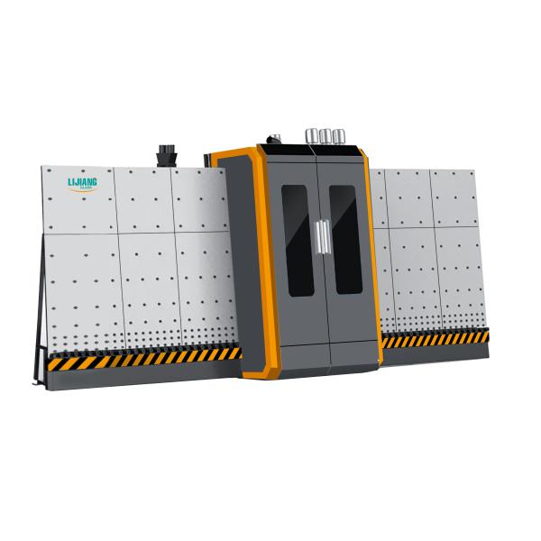 Buy 1600mm 1800mm Vertical Glass Washing Machine With Vertical Combining Table at wholesale prices