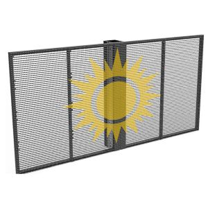 P10.4 Full Color Indoor Transparent LED Display Customized Size For Museum