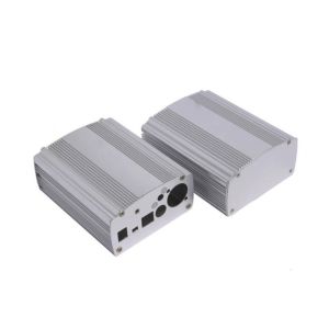 Silkscreen Printing Aluminum Extrusions For Electronics / Customized Power AMP Box / OEM Circuit Enclosure