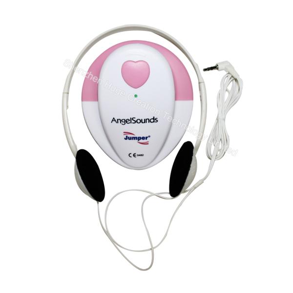 Angelsounds Portable Pocket Fetal Doppler Effective With Pink Cute Color JPD-100S
