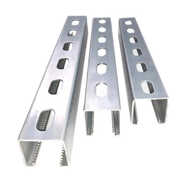 Lightweight Stainless Steel C Shaped Unistrut Channel Stainless Steel For Enhanced Structural Stability