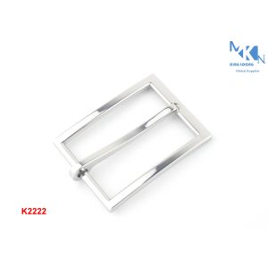 Professional Metal Belt Buckle Zinc Alloy Handbag Hardware With Plating