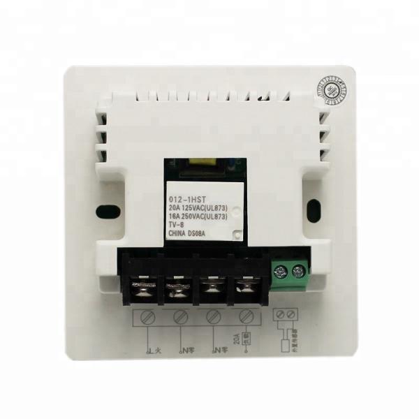 Buy Central Conditioning Fan Coil Thermostat With Anti - Flammable PC at wholesale prices