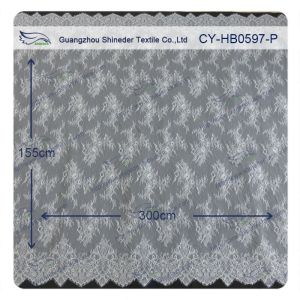 Beautiful Flora Bridal Chantilly Lace For Wedding Dress With Nylon Material