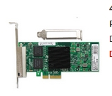 DONGWE 4 Gigabit Copper ports PCI-E Server NIC