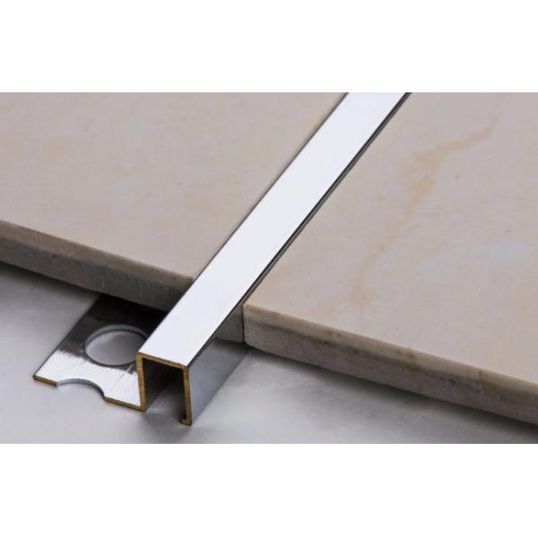 Punched Aluminium Edge Trim Profiles 0.7- 2.0mm Thickness Electrophoresis