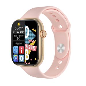 1.69 inch TFT Military Pink Smartwatch Series 6 For Galaxy Watch With Calling