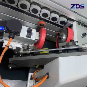 Six Functions Woodworking Edge Bander MDF PVC Plywood Edge Banding Machine