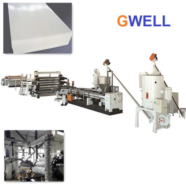 Buy 2100mm GPPS HIPS Sanitary Board Extrusion Line at wholesale prices