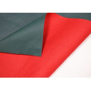 Waterproof 8OZ Green Coated Canvas Fabric Durability And Scratch Resistance