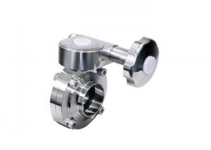 Quality SS 1.5 Inch Welded Pneumatic Operated Butterfly Valve For Petroleum for sale