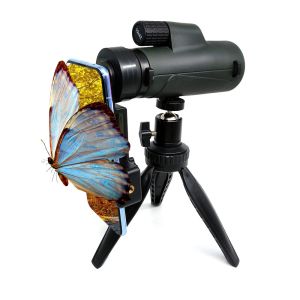 Quality 10x42 High Definition Monocular Telescope Bak4 Prism Focusing for sale