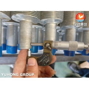Extruded ASTM A269 TP304 Stainless Steel Finned Heat Exchanger Tube