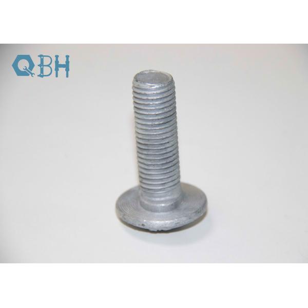 Buy Highway Guardrail Bolts Carbon Steel HDG M16  CLASS 8.8 at wholesale prices