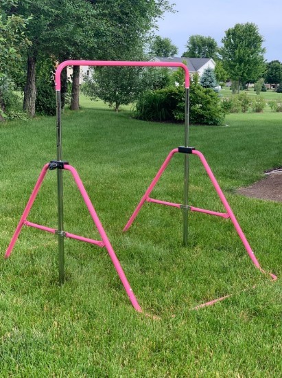 Gymnastics Bars Junior Training Bar Adjustable Height Gymnastic Horizontal Bars