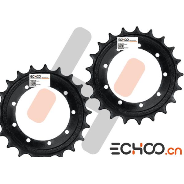 Buy EB25.4 Mini Excavator Undercarriage Parts / Pel Job Stainless Steel Sprockets at wholesale prices
