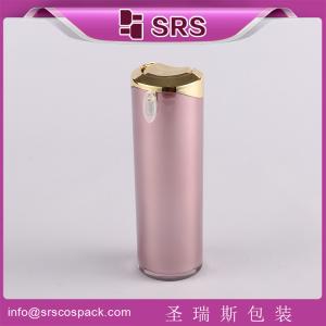 China Shengruisi packaging L031-40ml 60ml 80ml 120ml empty cylinder acrylic lotion bottle on sale