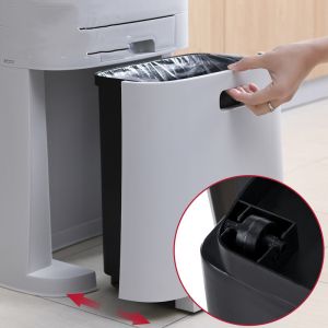 18L/36L Custom Recycling Double Bucket Three Compartments Sorted Trash Bin