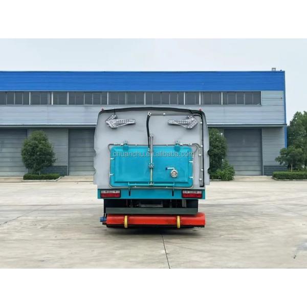 Pure Electric Vacuum Sanitation Cleaning Truck Dongfeng Sweeper Truck