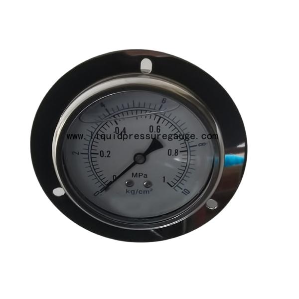 3" Fillable Liquid Filled Pressure Gauges 75mm 3/8 BSP Back Mount