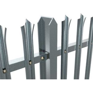 Garden 1.8 M 2.4 M 3M Palisade Fencing And Gates Q235 Material
