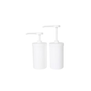 Polypropylene Plastic Condiment Pump With 1000ml Container