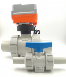 China PN10 True Union PVC Valve High Temperature And Corrosion Resistant Materials on sale