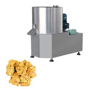 45kw Stainless Steel Soya Protein Chunks Extruder Machine 200kg/H