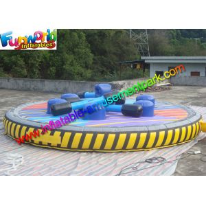 Interactive Game Inflatable Gladiator Jousting Ring With Joust Stick