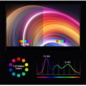 15.6 Inch RGB UHD 4K Touchscreen Portable Monitor For Laptop PS5