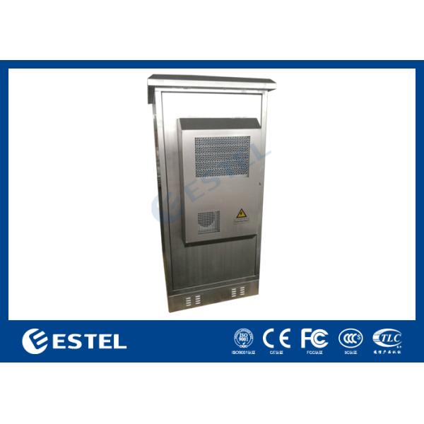 304 Stainless Steel Outdoor Telecom Cabinet ET7585180A-33U With Dual Doors