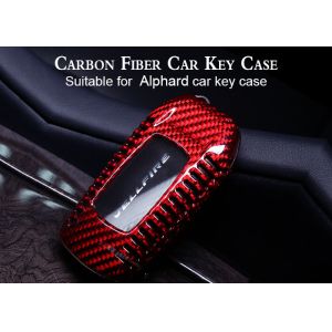 3K Low Flammability Alphard Carbon Fiber Car Key Case