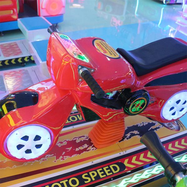 Motorcycle Arcade Game Motorbike Driving 22 Inches Simulator Biker Racing