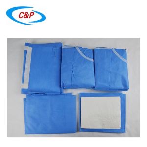 Non Woven lithotomy Cystoscopy Pack Drape EO Sterilized