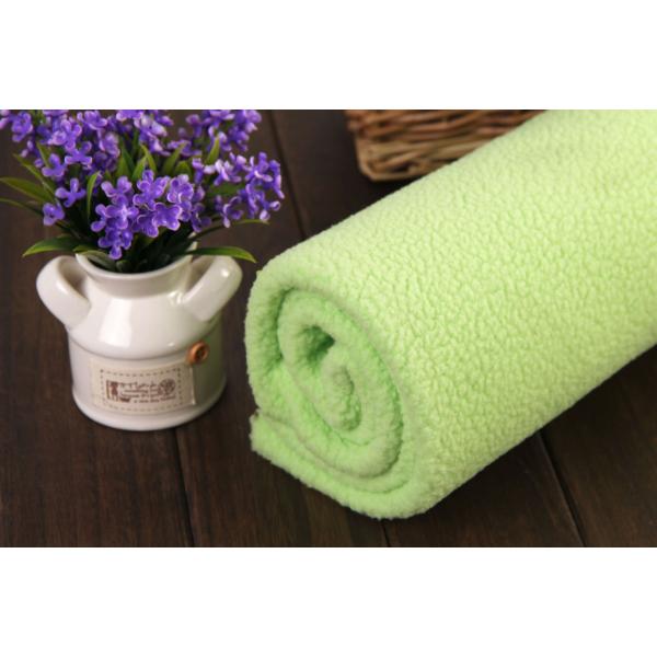 Warm thick coral/polar fleece and sherpa blended for apparel