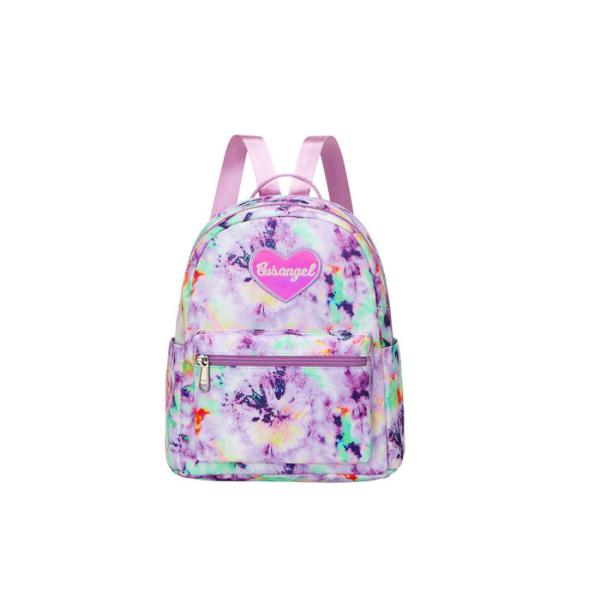 Customized Casual Polyester School Backpack With Adjustable Straps Zippered