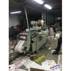 Automatic Label Sticker Paper Roll Die-Cutter Machinery Auto Film, Foam Tape Die