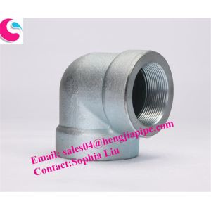 1/8''-4'' 45deg threaded elbow forged elbow