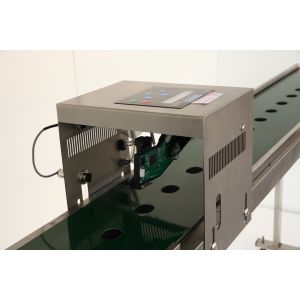 Quality 60 HZ Egg Jet Printer / Date Qr Code Egg Spraying Machine With Fast Printing Speed for sale