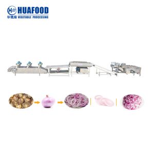 Quality Garlic Vegetable Processing Machine Price Air Bubble Water Washing Machine Fruits Process Machine for sale