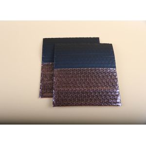 Shock Cushioning Protections Black Bubble Mailers For Packing Electronic