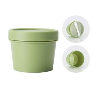 Unique 50g - 200g Lotion Plastic Cream Jar With Lids