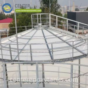 FBE Coated Tank for a Slaughterhouse Plant: A heavy-duty solution for managing high-solids, high-strength effluents.