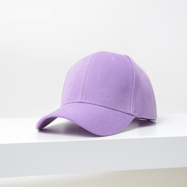 Light version of solid color baseball cap men's and women's fashion brand cap